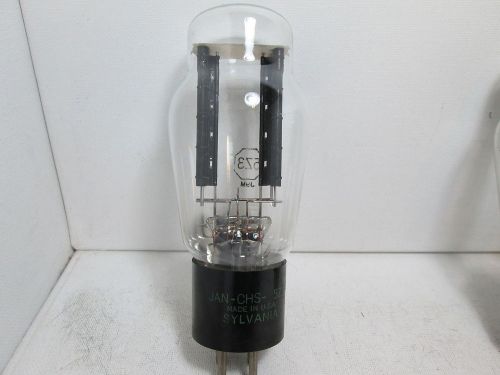 Sylvania jan chs 5z3 rectifier vacuum tube tested strong #g.@572 for sale