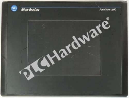 Allen Bradley 2711-T10C15 /B PanelView 1000 Color Touch/ControlNet/RS232, Read