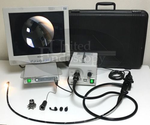 Olympus  gif-xp20 pediatric gastroscope w/ video endoscope, endoscopy for sale