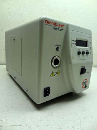 EXFO Model: S2000 OmniCure Spot UV Curing System Series 2000 EXCELLENT CONDITION
