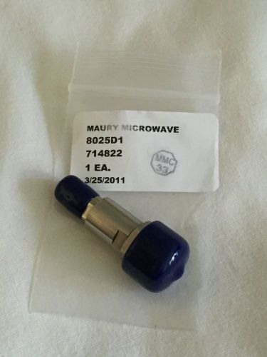 Maury Microwave 8025D1 TNC male to 3.5mm male Adapter