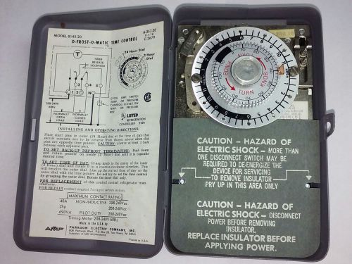 New nos amf paragon defrost timer d-frost-o-matic time control 8145-20 for sale