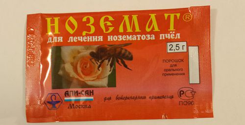 Nozemat - 2.5g - 10 doses - used to treat bees nosema are sick