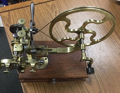 Antique clock/watch maker&#039;s topping tool/ rounding up tool circa 1860 for sale