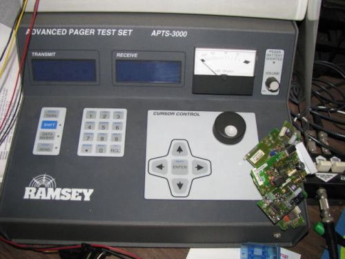 Advanced pager test set apts-3000 electrical test equipment by ramsey for sale