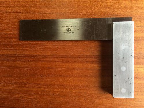 Starrett Solid Engineers Square No. 20 Hand Tool Machinist Woodworking Crafts