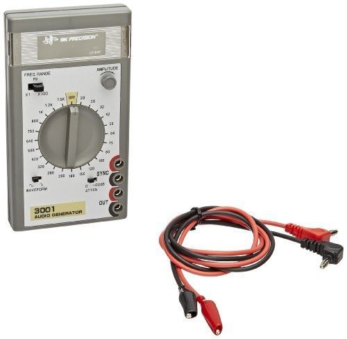 B&amp;k precision 3001 sine/square wave audio generator, 20 hz-150 khz for sale