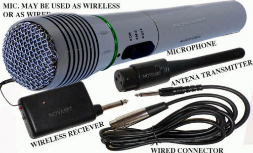 New wired/cordless,wireless karaoke pro Microphone,Free PriorityMail inUS