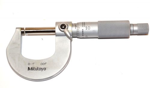 New in box  mitutoyo  0-1&#034; outside micrometer ,  0.001&#034; grad. # wr8bc10 for sale