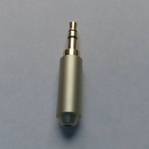 Hot New 3 Pole 3.5mm Male Repair headphone Jack Plug Audio Connector Pearl White