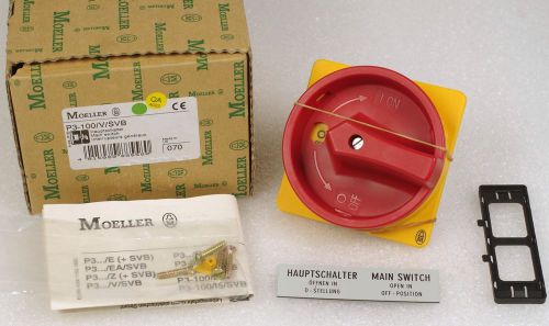 MOELLER P3-100/V/SVB Main Switch, PLASTIC SWITCH ONLY