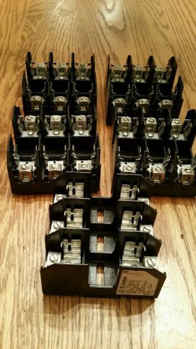 Lot of 5 littelfuse lj60030-3c fuse blocks