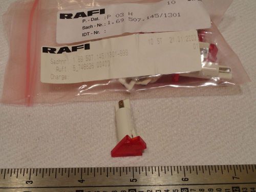10pc rafi 1.69.507.145/1301 red arrow bezel signal lamp light bulb blade indicat for sale