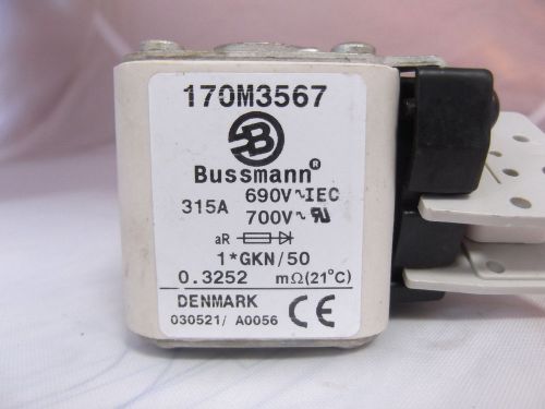 Bussmann 170M3567 315A 700V 0.325mOhms Fuse With Microswitch