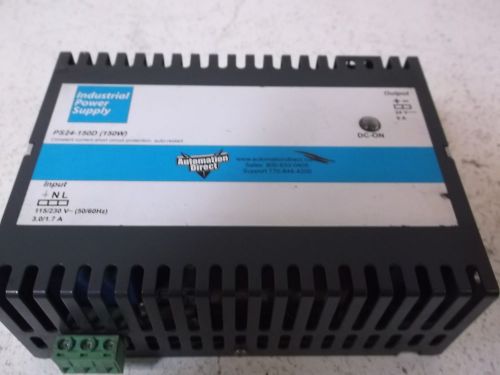 AUTOMATION PS24-150D SWITCHING POWER SUPPLY *USED*