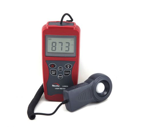 LX821 Digital Lux Meter 1~200, 000Lux/0.01~20, 000FC