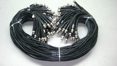 Pomona 2249-C-36 BNC Coaxial Cable, Black (Lot of 82) #TQ190