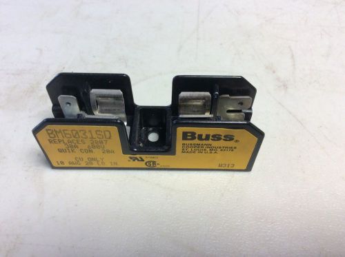 Cooper Bussmann BM6031SQ 1 Pole Fuse Holder 600 V 30 Amp BM6031