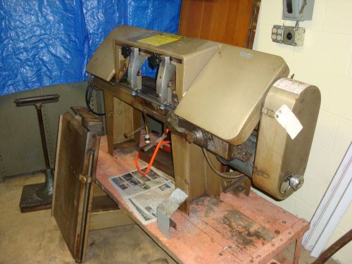 Machinist kalamazoo h9awv  2 hp.variable speed horizontal band saw 62-390 fpm for sale