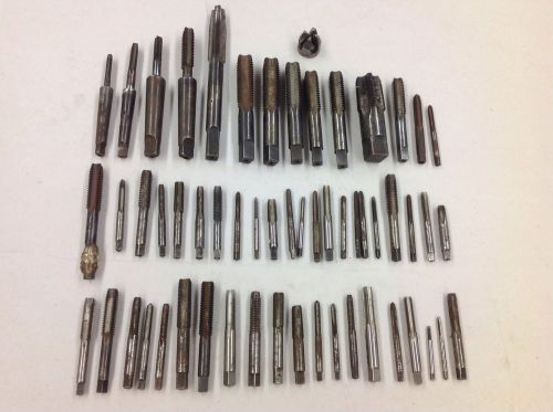 HUGE LOT OF BESLEY VERMONT MACHINIST HAND TAPS (OVER (55 TAPS TOTAL) VINTAGE