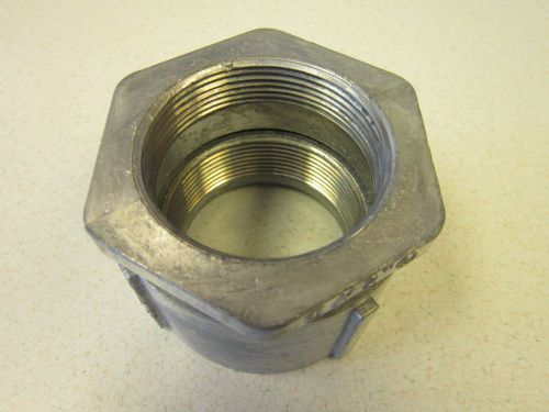 2&#034; MALLIABLE STEEL COUPLING 3PC