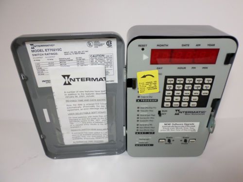 Intermatic et70215c 120-277v spdt 365-day double circuit next generation electro for sale