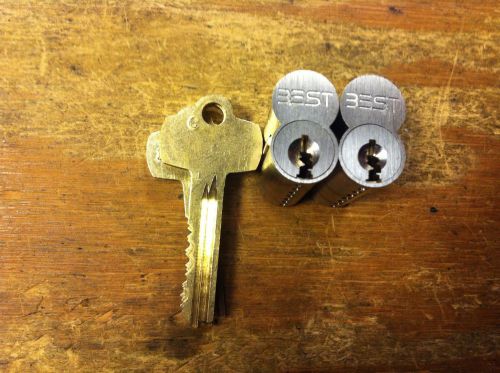 2-Best Lock L keyway cores keyed