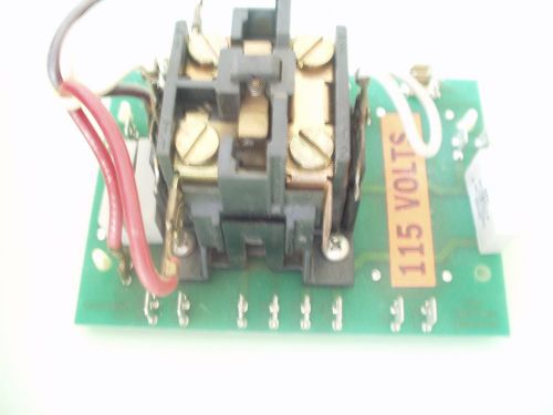 AMERICAN DRYER 115V SPST CONTACTOR A. S. BOARD DSI P/N 880771 (882256)