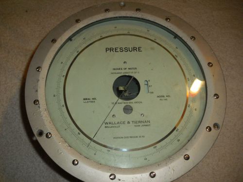 Wallace &amp; Tirana Pressure Gauge Model No.  FA 145
