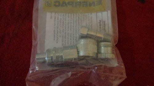 A630 enerpac hydraulic coupler set, 1/4-18,  body, steel  4114c ,4914c loc82 for sale