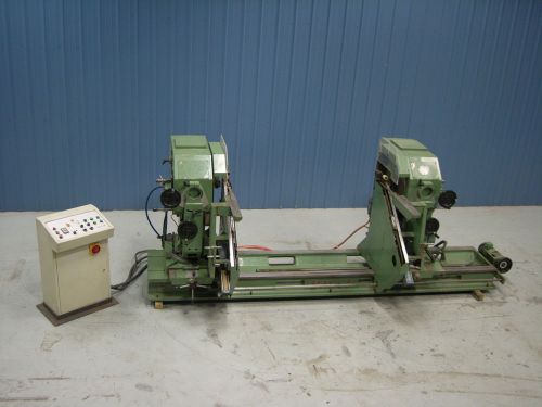 Bacci model tsdf double sided round end tenoner for sale