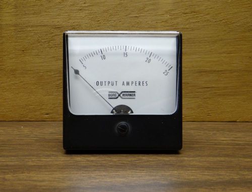 Meter Movements - Old School - Dial face 25 Output Amperes - Full scale= 5 Amps