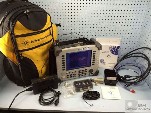E7495b hp agilent wireless base station 10 mhz to 2.7 ghz 6 opt 8482a sensor for sale