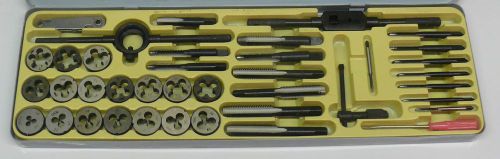 TAP AND DIE SET  &gt; 40 PIECES