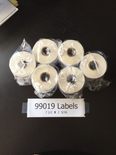 6 rolls of 150 1-part postage labels 99019 dymo® labelwriters ebay paypal nip for sale