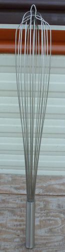 Update 24&#034; Commercial Stainless Steel Hand Whisk whip beater long large wire