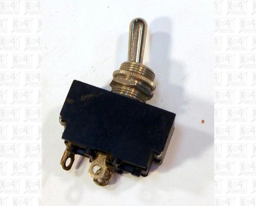 Carling dpst toggle switch 125 vac 15 amp for sale