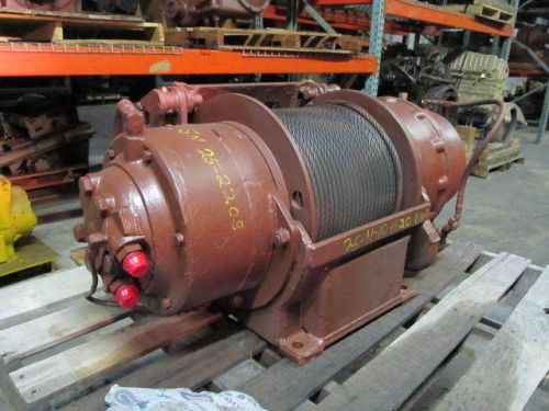 Gearmatic winch model 25 -11-10-11-20 with controlled free fall 13,600 pounds for sale