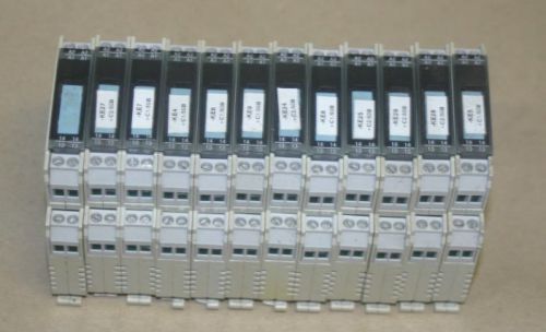 Lot of (12) siemens sirius 3tx7004-3ac03 interface relay used 3tx7-004 relays for sale