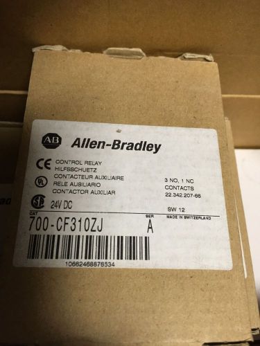 Allen-bradley 700-cf310zj new control relay for sale