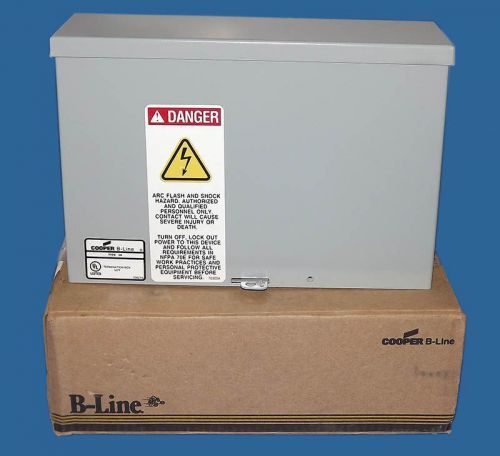 New cooper 100a b-line r9007-a bussed underground termination box 1ph 3w 3r for sale