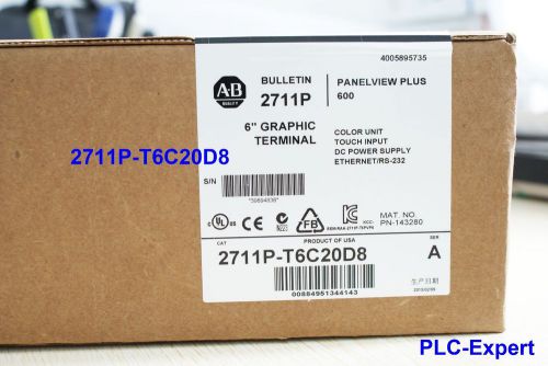 2014 New Sealed IN Box AB Allen Bradley 2711P-T6C20D8 Panelview 2711PT6C20D8