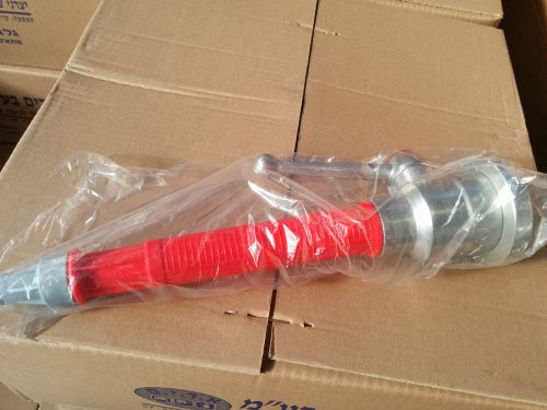 Firefighter water hose nozzle garden fire man nozzle 2&#034; powerful -high pressure for sale