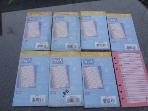 At-A-Glance Winnie Pooh  Refill Note Pad 3-3/4  x 6-3/4  Total   245 Sheets