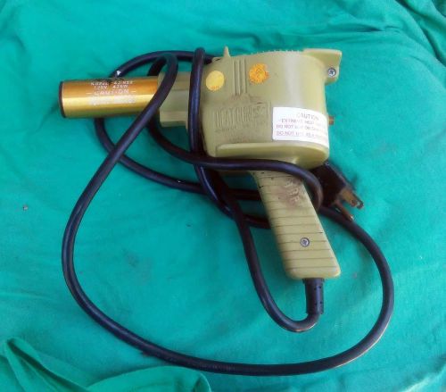 IDEAL 46-013B HEAT GUN WITH 46-922 GOLD NOZZLE