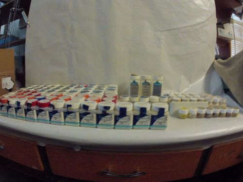 LARGE LOT OF DENTAL LAB PORCELAIN