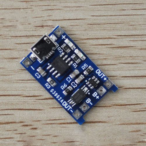 Hot Micro USB 5V 1A 18650 Lithium Battery Charger Board With Protection Module