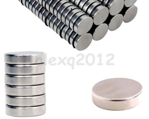 New 100 Pcs super strong magnet  Magnet Rare Earth Neodymium (1/4 x 1/16 inch)