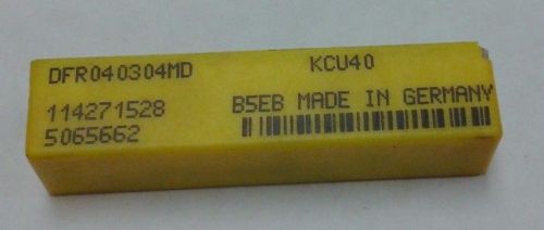10x Kennametal Carbide Inserts DFR040304MD KCU40