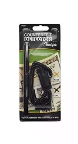Sharpie 1778882 Counterfeit Detector Marker with Coil Free Shipping